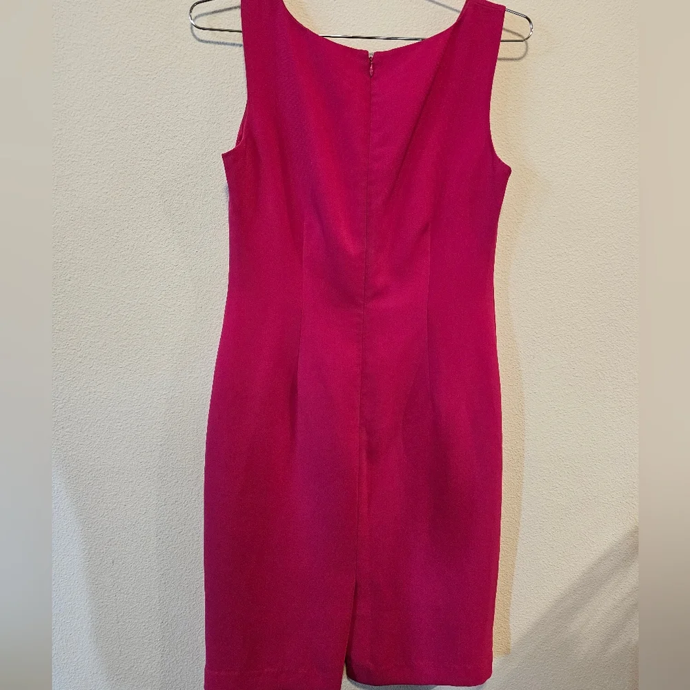 Size 10 Jones Studio Separates Fuschia Dress - Picture 3 of 3